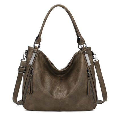 Large Capacity Multi-color Tassel Crossbody Handbag - zoraflux