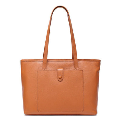 Large - capacity simple tote bag for women's commuting - zoraflux