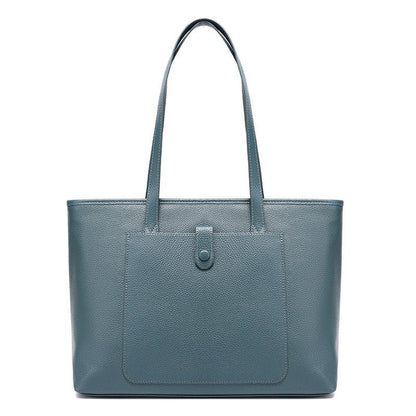 Large - capacity simple tote bag for women's commuting - zoraflux