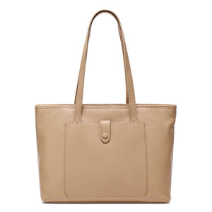 Large - capacity simple tote bag for women's commuting - zoraflux