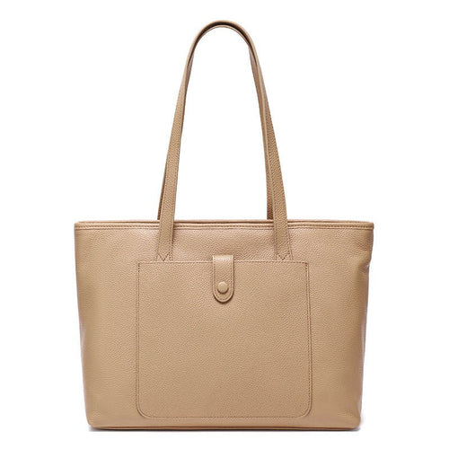 Large - capacity simple tote bag for women's commuting - zoraflux