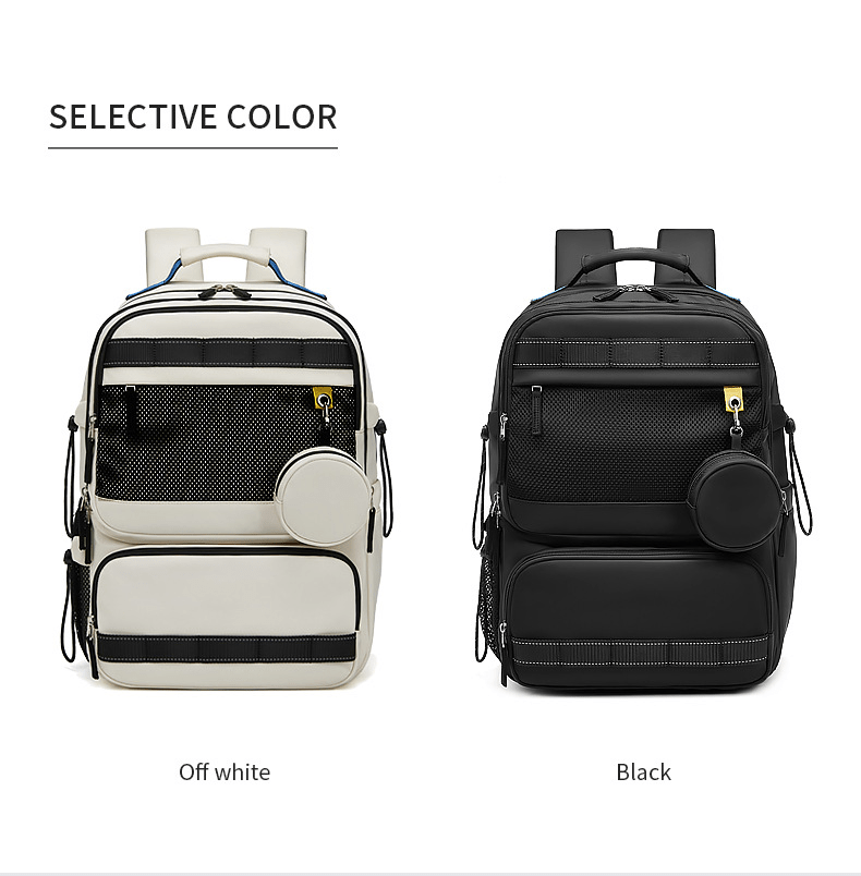 Large - capacity travel waterproof backpack - zoraflux