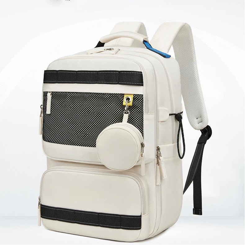 Large - capacity travel waterproof backpack - zoraflux