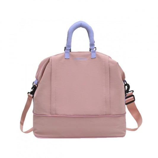 Large Expandable Nylon Weekender Duffle Bag Multi‑Way Carry Travel Gym Overnight Bag - zoraflux