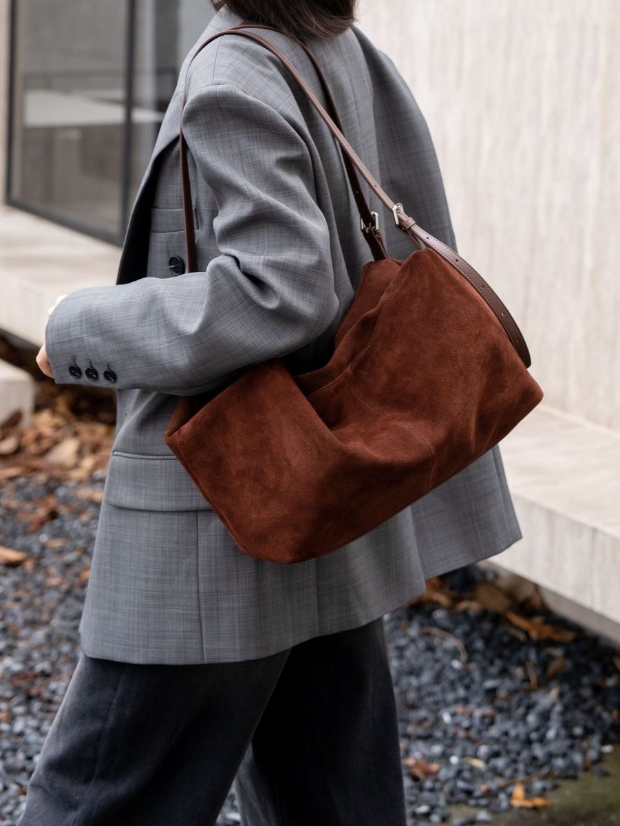 Large shoulder bag for commuting to work - zoraflux