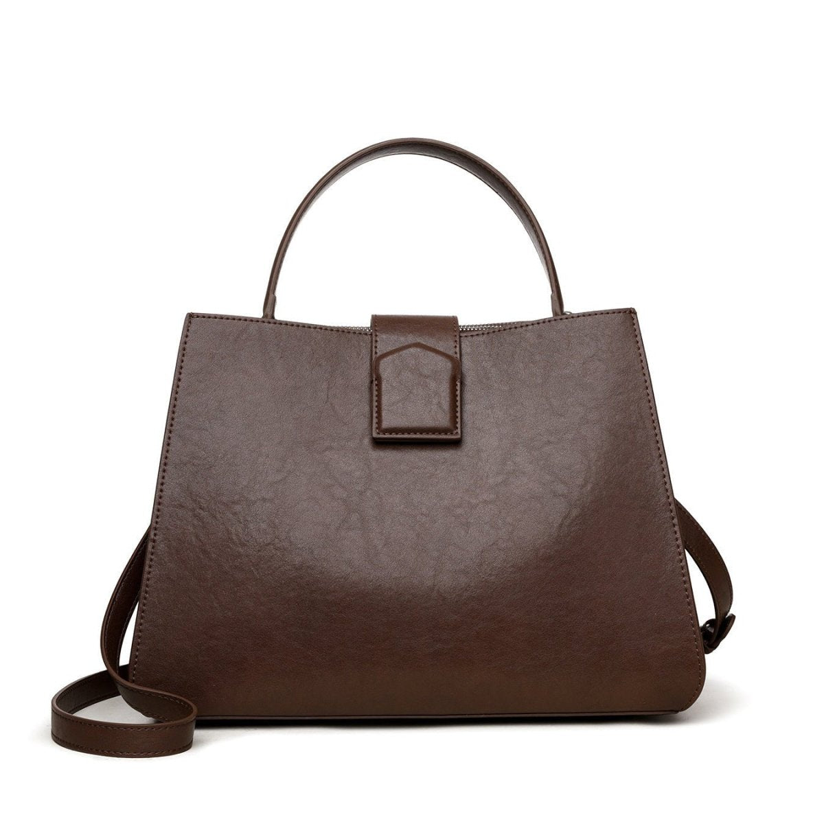 Leather woman fashion fall winter shoulder bag - zoraflux