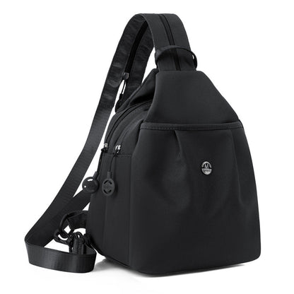 Mini Oxford Cloth Casual Chest Backpack - zoraflux