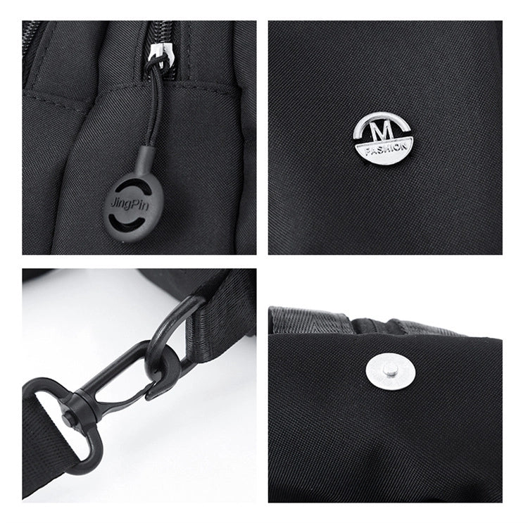 Mini Oxford Cloth Casual Chest Backpack - zoraflux