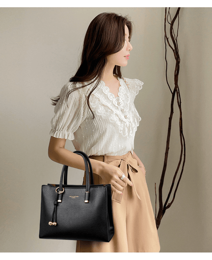 Multi - color commuter handbag - zoraflux