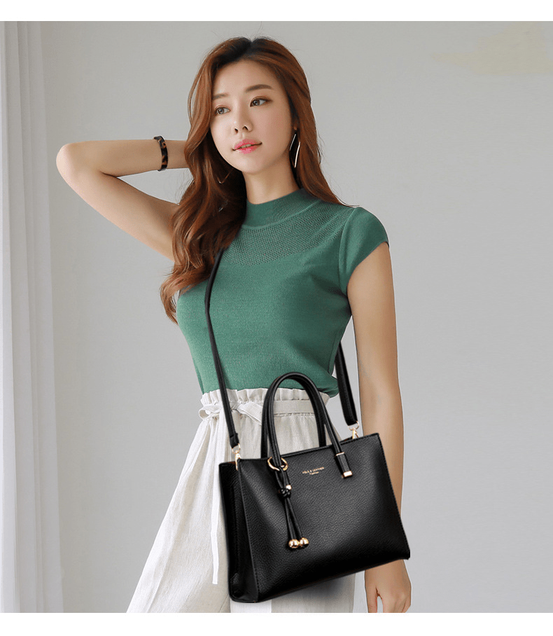 Multi - color commuter handbag - zoraflux