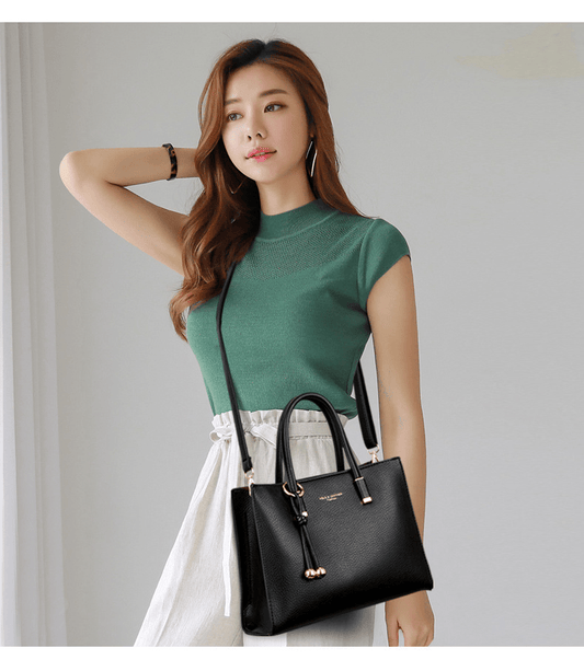 Multi - color commuter handbag - zoraflux