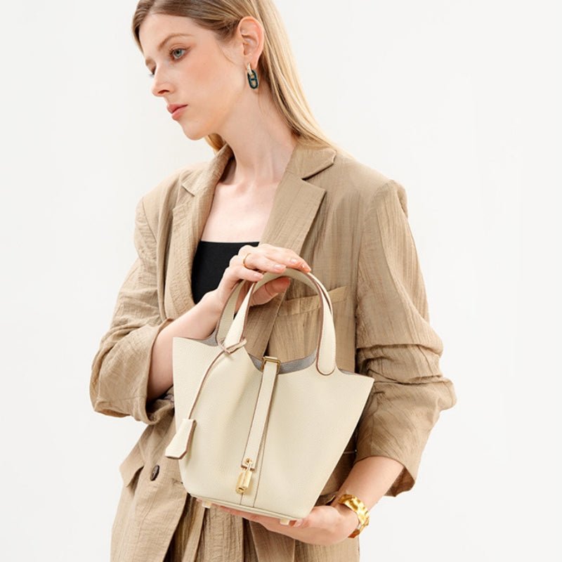 Multi-color Simple Bucket Bag - zoraflux