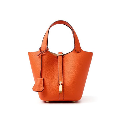 Multi-color Simple Bucket Bag - zoraflux