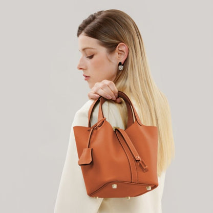 Multi-color Simple Bucket Bag - zoraflux