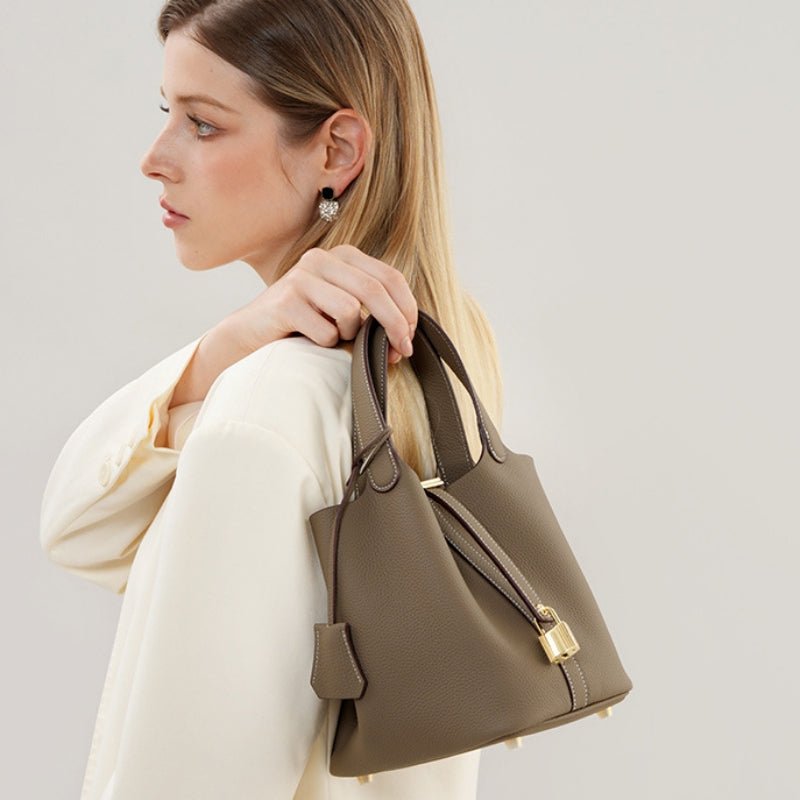 Multi-color Simple Bucket Bag - zoraflux