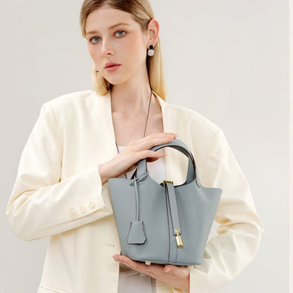 Multi-color Simple Bucket Bag - zoraflux