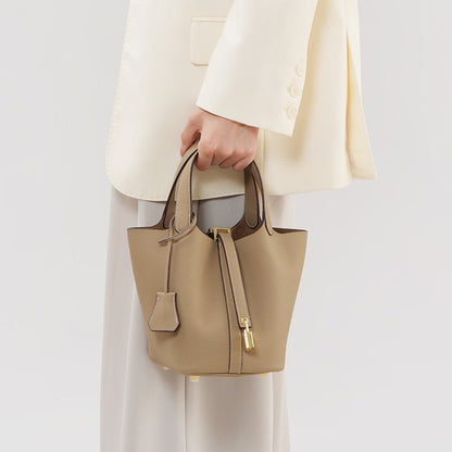 Multi-color Simple Bucket Bag - zoraflux
