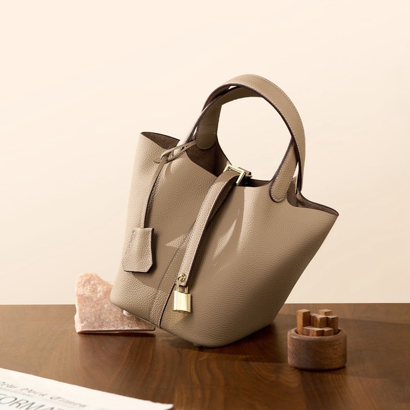 Multi-color Simple Bucket Bag - zoraflux