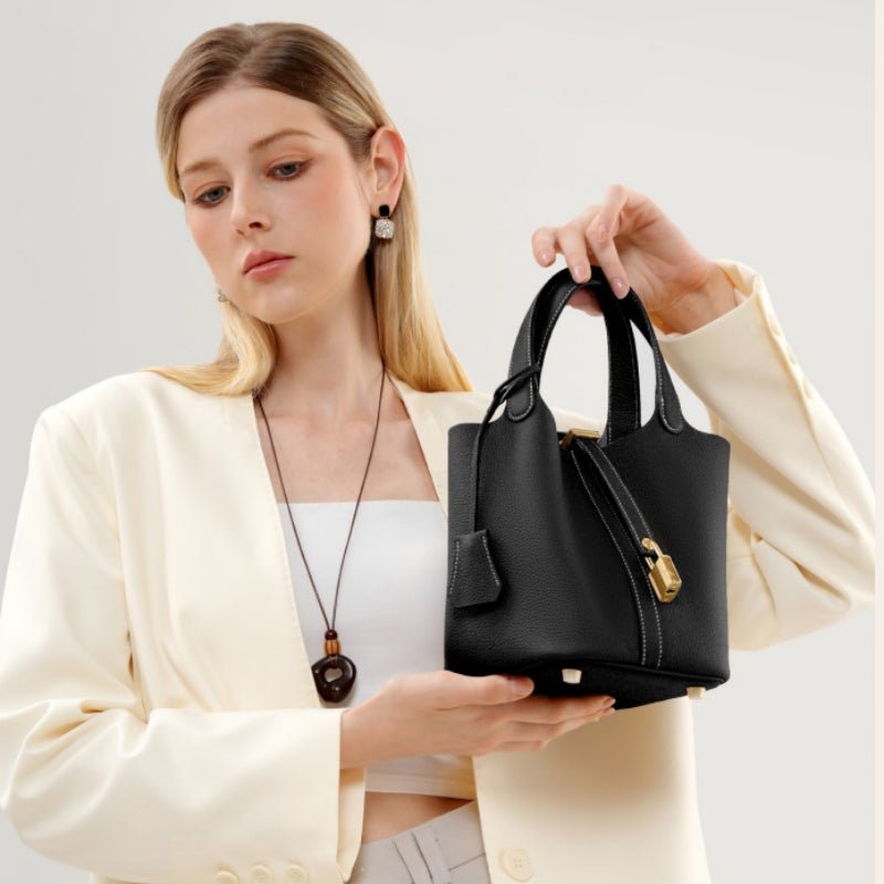 Multi-color Simple Bucket Bag - zoraflux