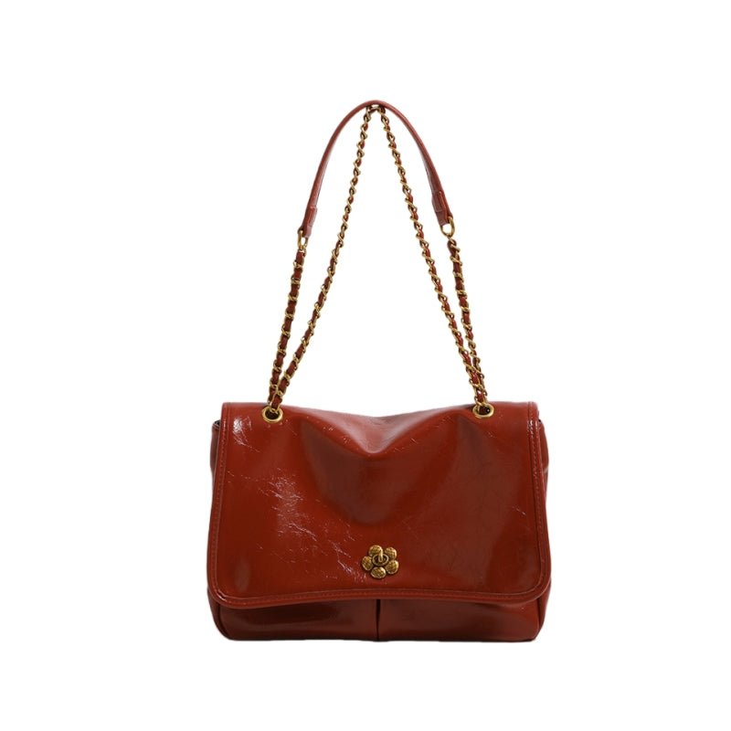 Multi - size chain tote bag for women - zoraflux