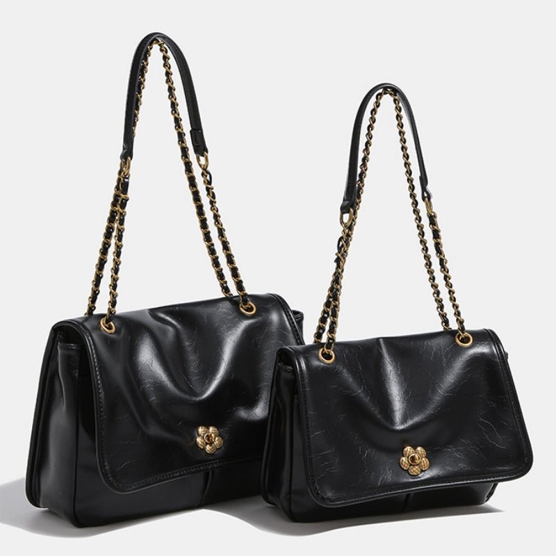 Multi - size chain tote bag for women - zoraflux