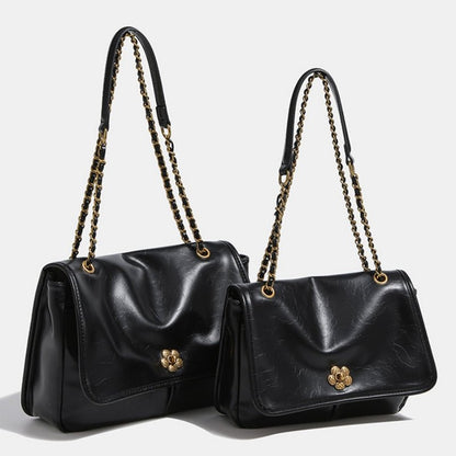 Multi - size chain tote bag for women - zoraflux