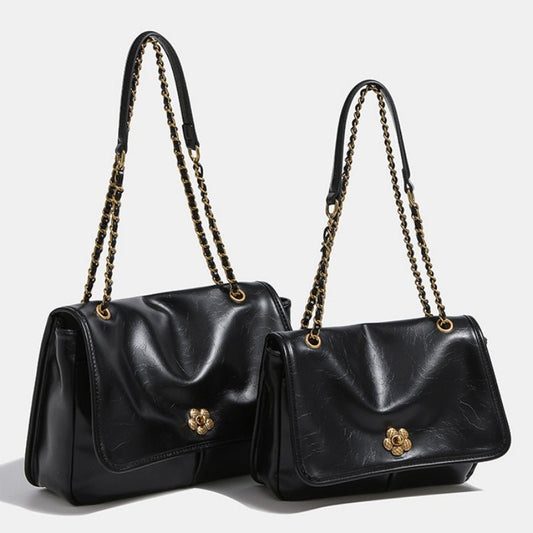 Multi - size chain tote bag for women - zoraflux