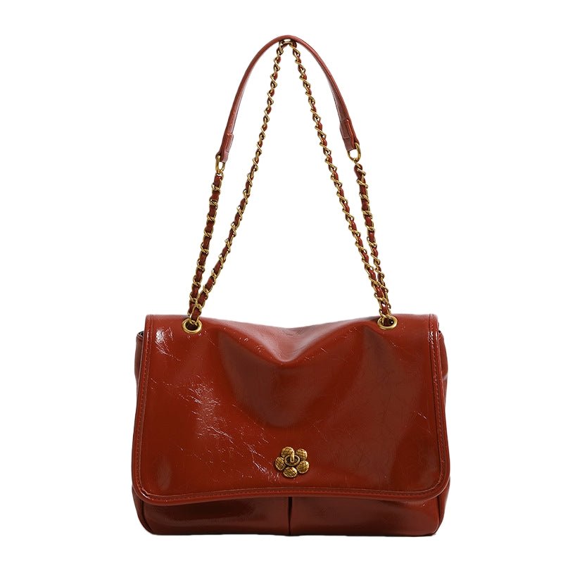 Multi - size chain tote bag for women - zoraflux