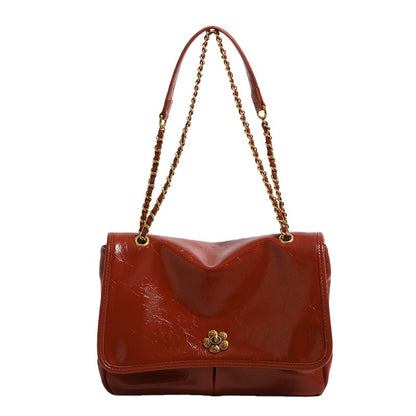 Multi - size chain tote bag for women - zoraflux