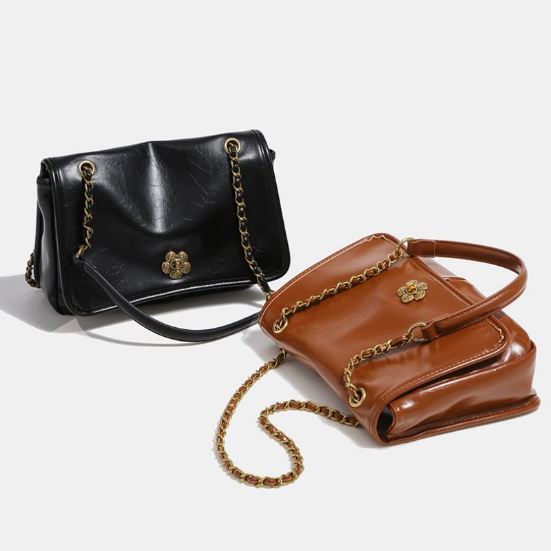 Multi - size chain tote bag for women - zoraflux