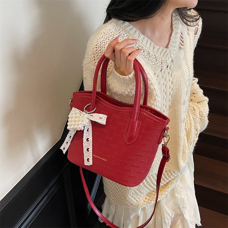 New Women Single Shoulder Crossbody Bucket Bag - zoraflux