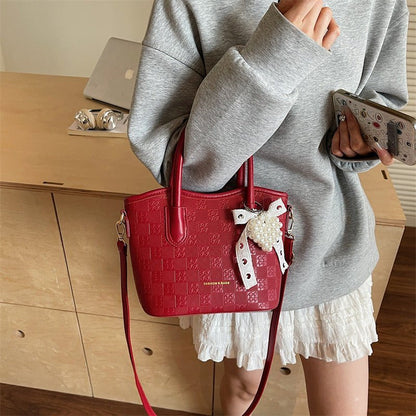 New Women Single Shoulder Crossbody Bucket Bag - zoraflux