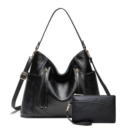 New women tote bag with a small wallet - zoraflux