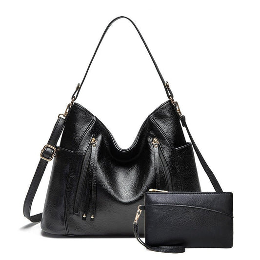 New women tote bag with a small wallet - zoraflux