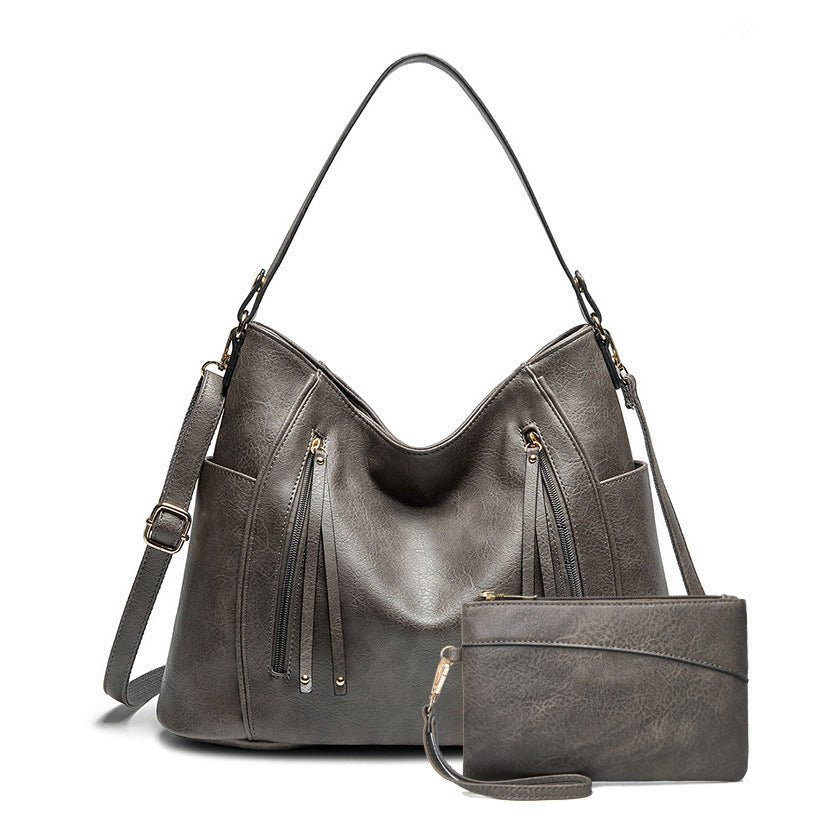 New women tote bag with a small wallet - zoraflux