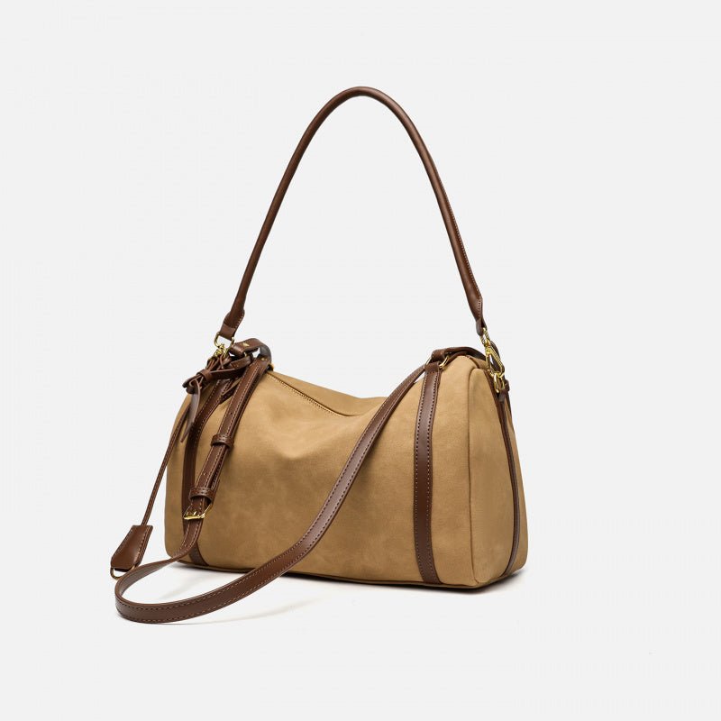 Niche autumn winter suede women pillow bag - zoraflux