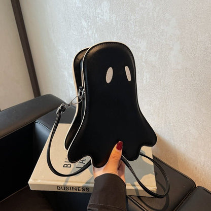 Niche design ghost crossbody bag - zoraflux