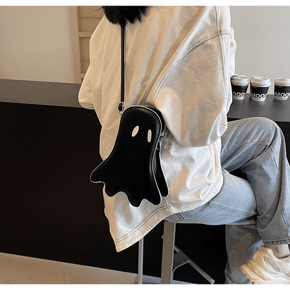 Niche design ghost crossbody bag - zoraflux