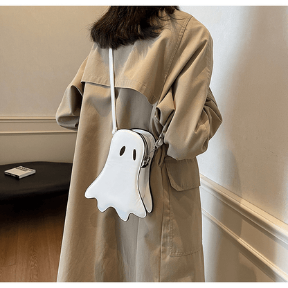 Niche design ghost crossbody bag - zoraflux