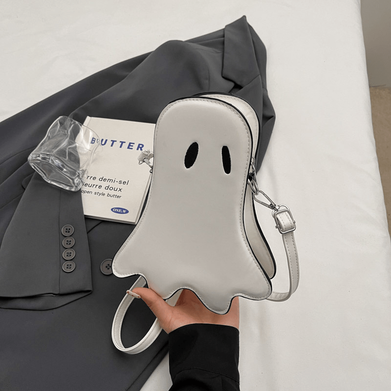 Niche design ghost crossbody bag - zoraflux