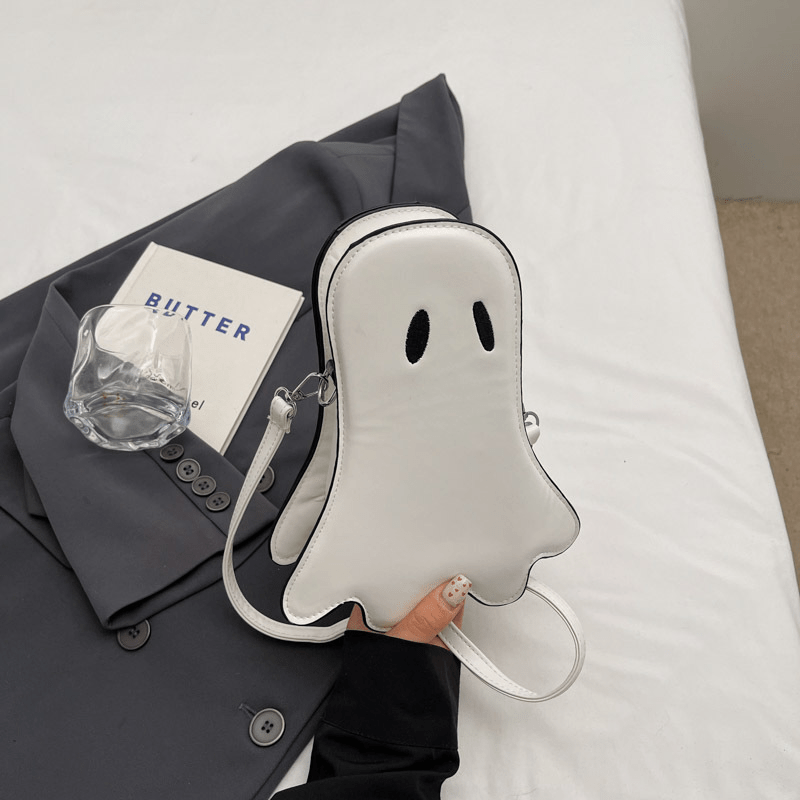 Niche design ghost crossbody bag - zoraflux