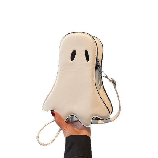 Niche design ghost crossbody bag - zoraflux