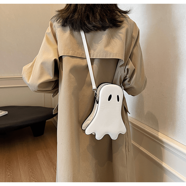Niche design ghost crossbody bag - zoraflux