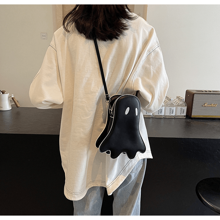 Niche design ghost crossbody bag - zoraflux