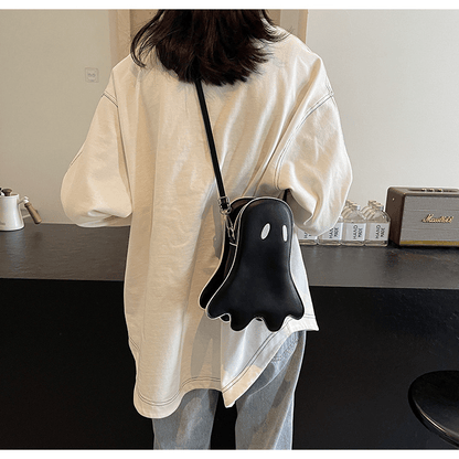Niche design ghost crossbody bag - zoraflux