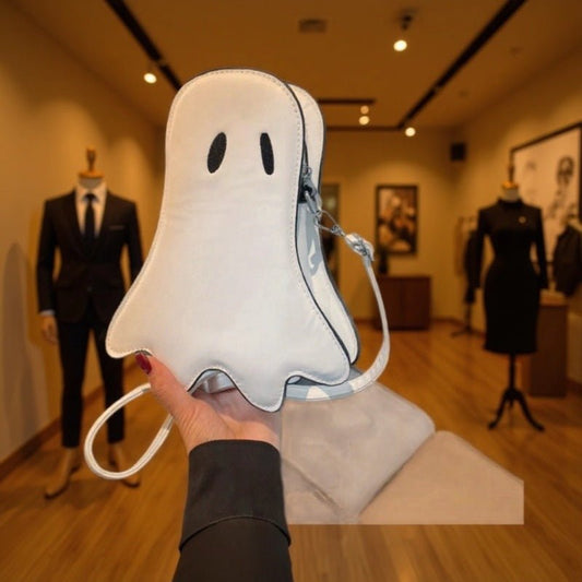 Niche design ghost crossbody bag - zoraflux