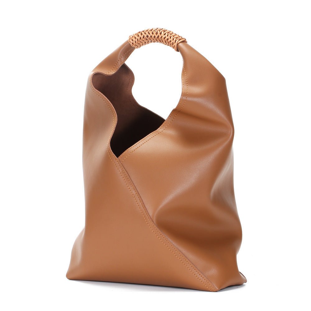 Niche light luxury genuine leather women's underarm bag - zoraflux