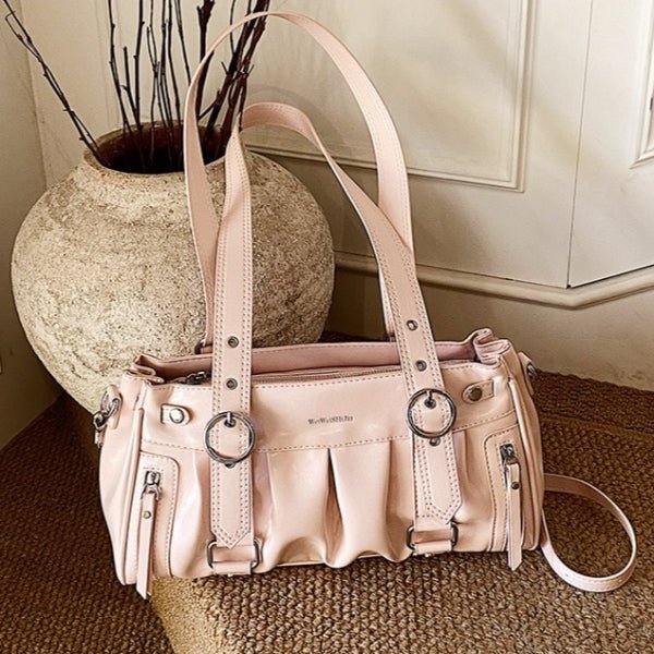 Personality trend underarm motorcycle tote bag - zoraflux