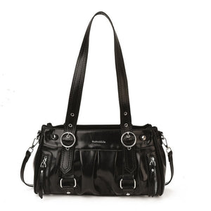 Personality trend underarm motorcycle tote bag - zoraflux