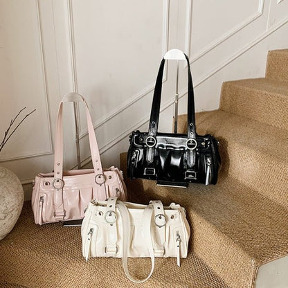 Personality trend underarm motorcycle tote bag - zoraflux